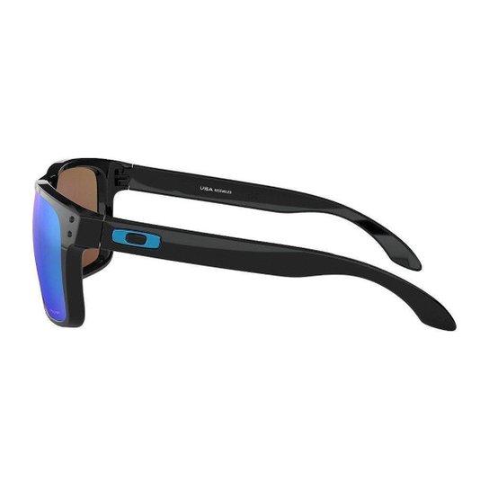 Óculos de Sol Oakley Holbrook XL Polished Black W/ Prizm Sapphire