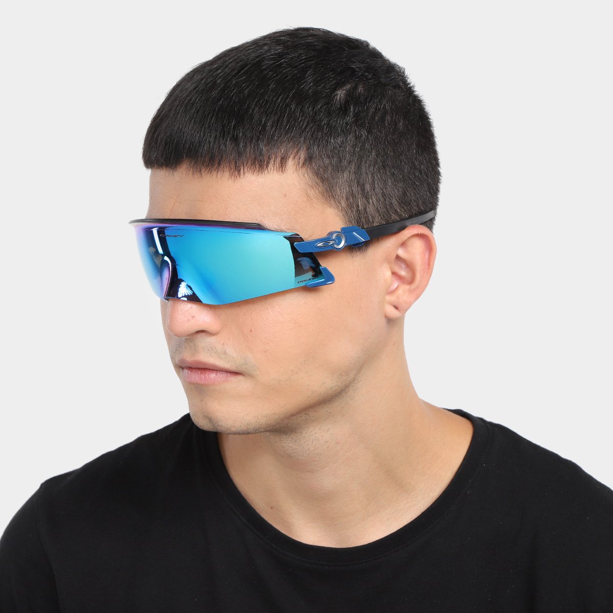 小物 Oakley Kato Óculos Esportivo Oakley QNTM Kato Transparent Light Curry com