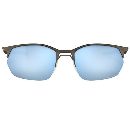 Óculos de Sol Oakley Wire Tap 2.0 Satin Lead W/ Prizm Deep Water Polarized