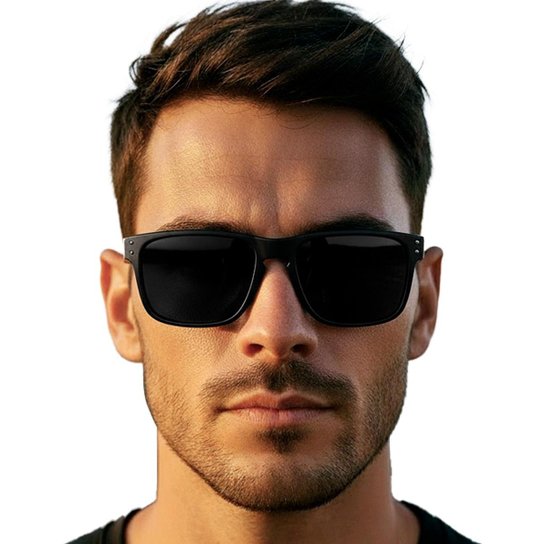 Óculos De Sol Polarizado Masculino Solar Escuro Esportivo Proteção 100%