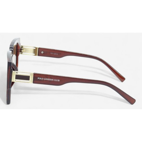 Óculos de Sol Polo London Club, design Oversized Clássico