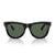 Óculos de Sol Ray-Ban Wayfarer Reverse Preto 0RBR0502S 6677V - Preto