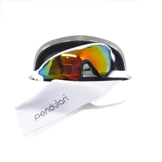 Óculos Esportivo Bike Ciclismo Espelhado Kit 2 Unidades