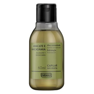 Óleo Capilar Farmax Abacate e Macadâmia 60ml
