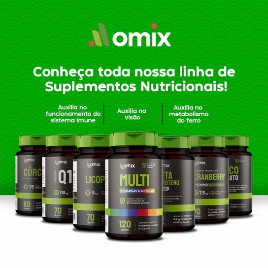 Óleo de Cártamo c/Vitamina E (1 g) - 120 Cápsulas - Omix