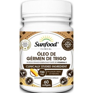 OLEO DE GERMEN DE TRIGO 700MG 60 CAPS SUNFOOD