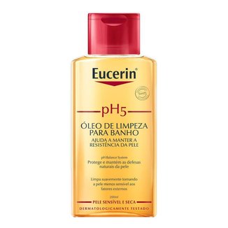 Óleo de Limpeza para Banho Eucerin pH5 200ml