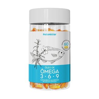 Óleo De Ômega 3-6-9 Natunectar - 60 Cápsulas
