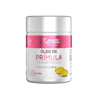 Óleo de Prímula 60 Cápsulas - Body Action Sabor:sem sabor;Tamanho:unico;Genero:unisex