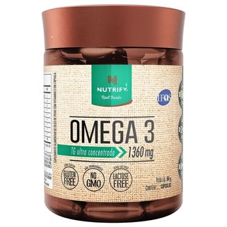 Ômega 3 (1360mg) - Nutrify 120 cápsulas