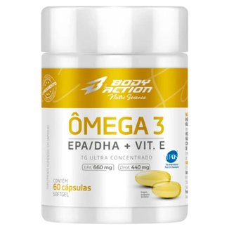 Ômega 3 (60 Cápsulas) - Body Action