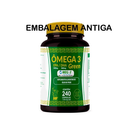 ÔMEGA 3 240CAPS EPA 540MG + DHA 360MG HF SUPLEMENTOS
