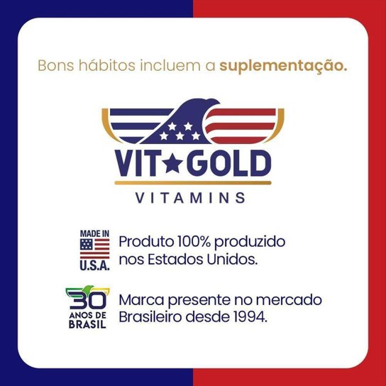 Omega 3 Fish Oil 1.000mg Vitgold 100 Cápsulas