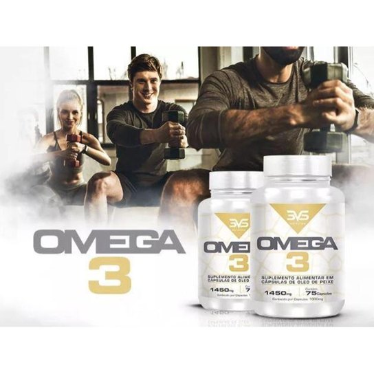 Ômega 3 Plus Gorduras Poliinsaturadas 100% Puro Epa 540 Dha 360 - Alta Absorção - 75 Cápsulas