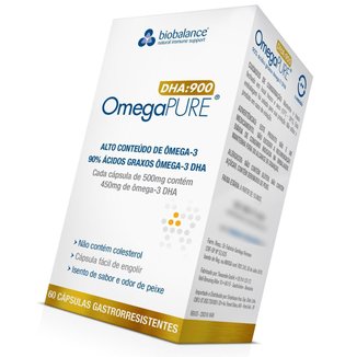 OmegaPure DHA 900 Biobalance 60 Cápsulas Omega Pure