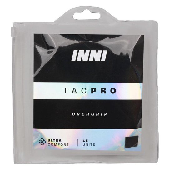 Overgrip Inni Tac Pro Com 15 Unidades Preto
