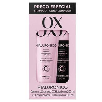 Ox Hialurônico Kit Shampoo + Condicionador Kit