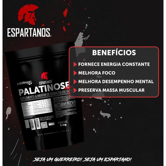 Palatinose Pura 1kg - Espartanos