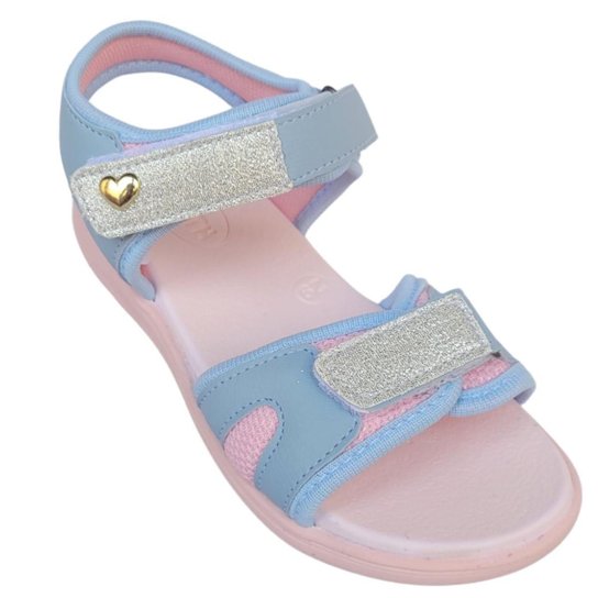 Papete Sandália Infantil Menina Presente Volta ás Aulas Escolar Percatinha Estiloso Confortável
