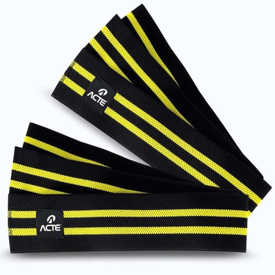 Par de Faixas Elásticas para Joelho 2m Acte