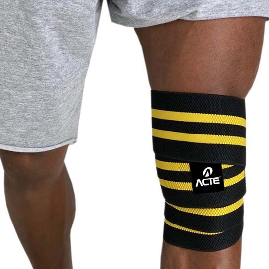 Par de Faixas Elásticas para Joelho 2m Acte