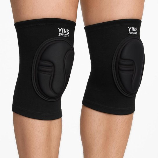 Par de Joelheira Sport De Vôlei, Futsal com proteção