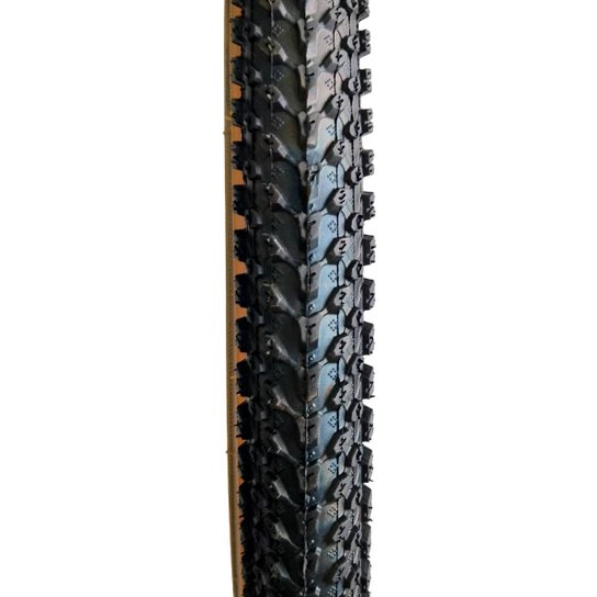 Par pneu 29 x 2.10 bike MTB Chaoyang Victory faixa marrom