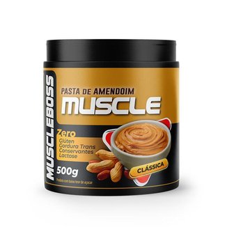 Pasta De Amendoim 500g Muscle Boss 