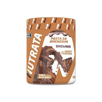 Pasta de Amendoim com Whey Protein Nutrata 600g
