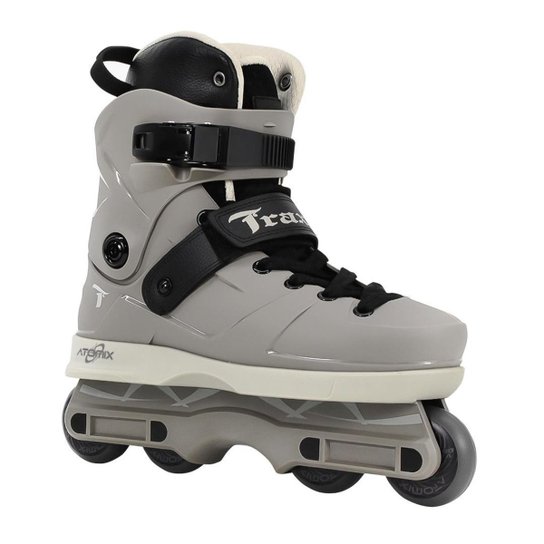 Patins Traxart Atomix Cinza Claro- 59mm ABEC-9 Cromo