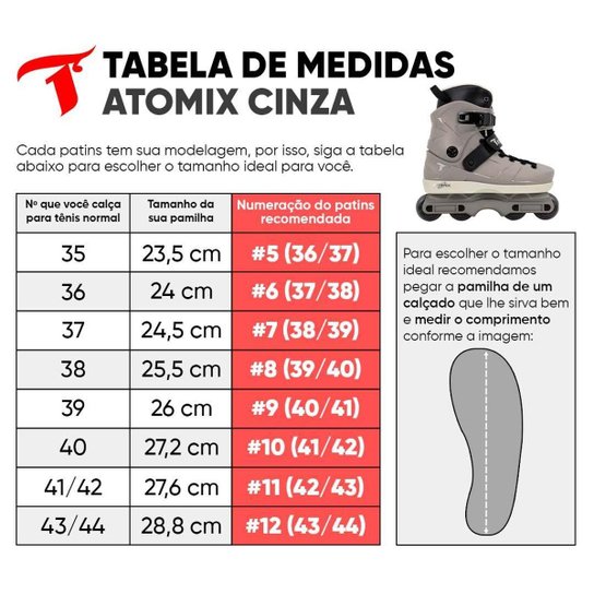 Patins Traxart Atomix Cinza Claro- 59mm ABEC-9 Cromo
