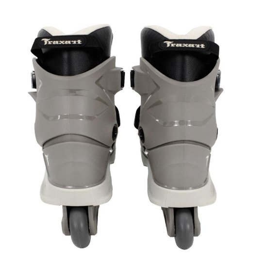 Patins Traxart Atomix Cinza Claro- 59mm ABEC-9 Cromo