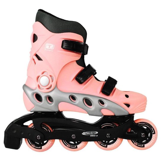 Patins Traxart Recreação Spectro Rose - 72mm ABEC-5