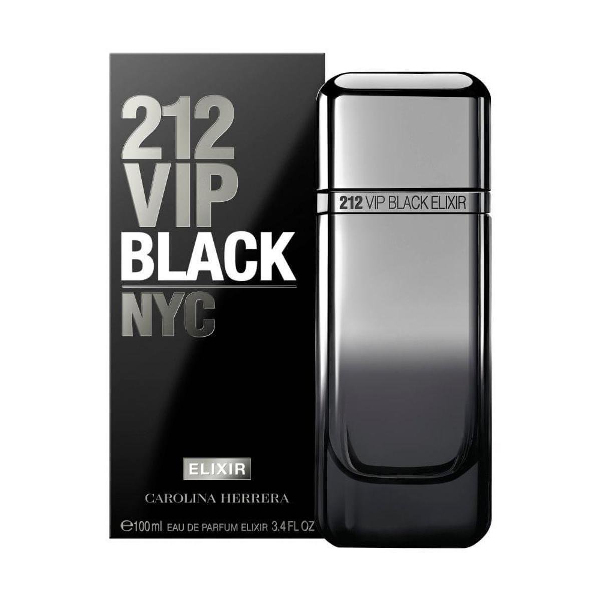 Perfume 212 VIP Black Elixir Carolina Herrera Masculino Eau de