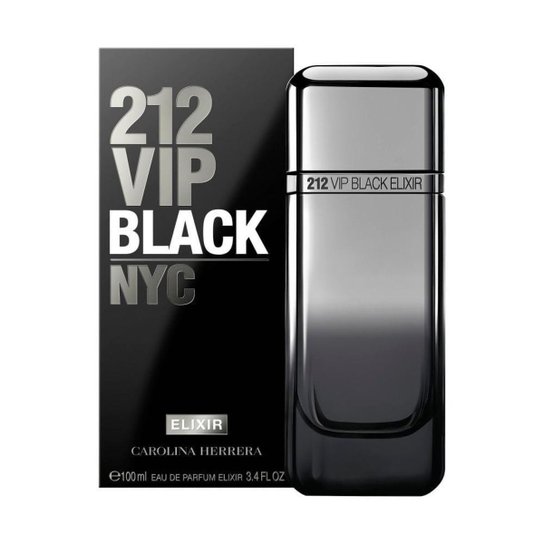 Perfume 212 VIP Black Elixir Carolina Herrera Masculino Eau de Parfum 100ml