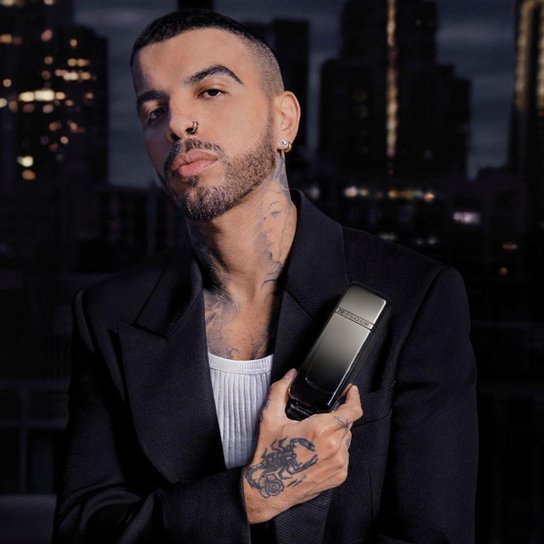 Perfume 212 VIP Black Elixir Carolina Herrera Masculino Eau de Parfum 100ml