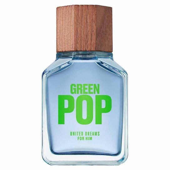 Perfume Benetton Green Pop United Dreams Masculino Eau de Toilette 100ml