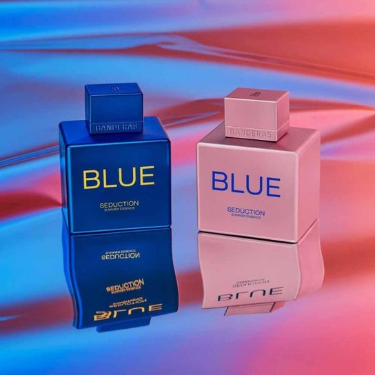 Perfume Blue Seduction Summer Essence Feminino Eau de Toilette 100ml