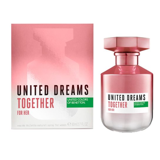 Perfume Feminino United Dream Together Benetton Eau de Toilette 80ml
