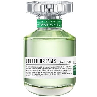 Perfume United Dreams Live Free EDT Feminino 80ml Benetton