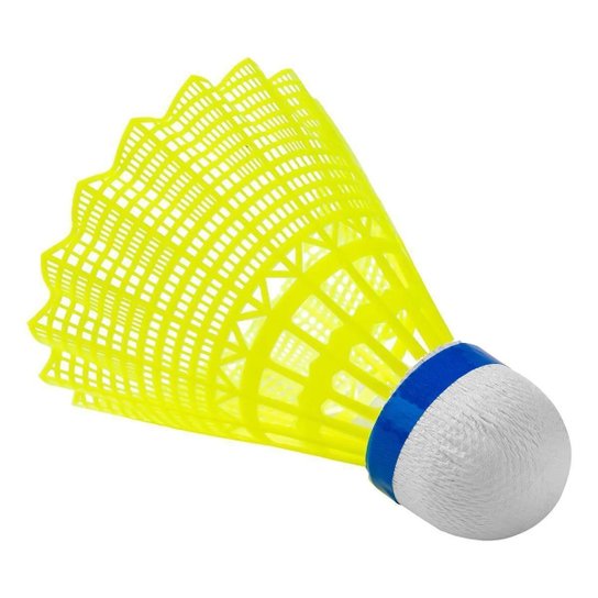 Peteca Badminton de Nylon 6 unidades Vollo