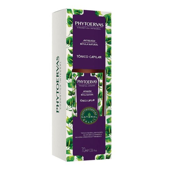 Phytoervas Antiqueda Bétula Natural – Tônico Capilar Antiqueda 70Ml