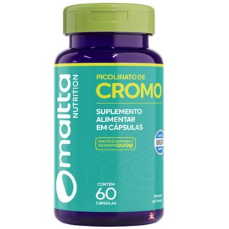 PICOLINATO DE CROMO 24MCG SUPER CONCENTRADO 1 AO DIA 60 CÁPSULAS - MALTTA NUTRITION