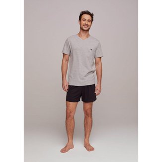 Pijama Hering Curto Em Malha Masculino