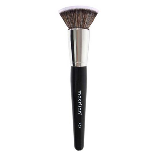 Pincel Profissional Kabuki Reto Macrilan Linha A A03 1Un