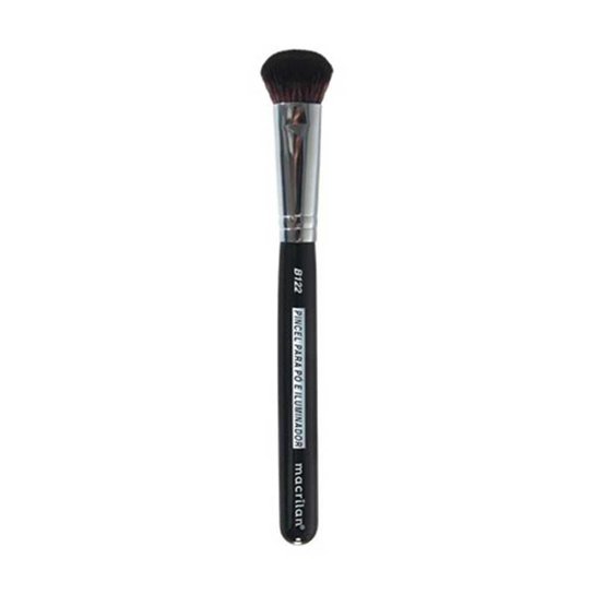 Pincel Profissional para Pó e Iluminador Macrilan Linha B - B122 1Un
