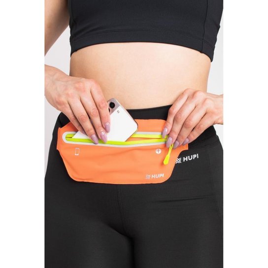 Pochete HUPI Slim Com Zíper Unissex