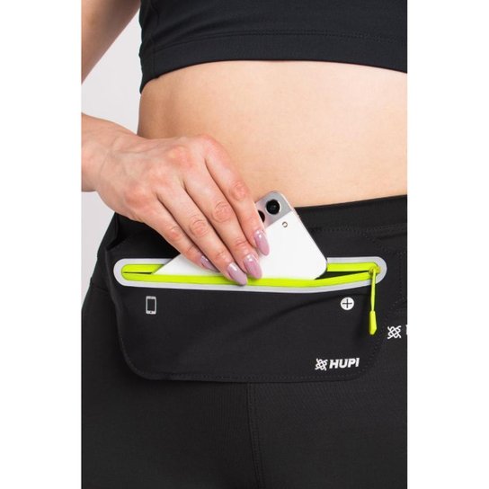 Pochete HUPI Slim Com Zíper Unissex