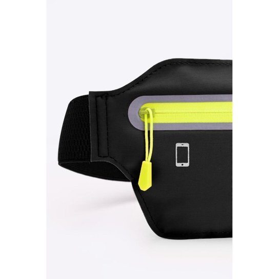 Pochete HUPI Slim Com Zíper Unissex