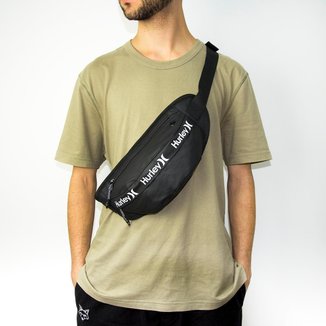 Pochete Masculina Hurley Bolsa Shoulder Bag Reforçada 7 Litros